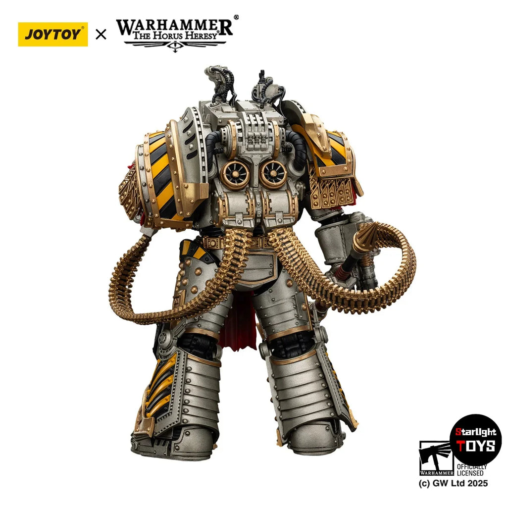 【JOYTOY】Warhammer 40K Iron Warriors Perturabo Primarch of The LVth Legion 1/18 Action Figure Model Toys