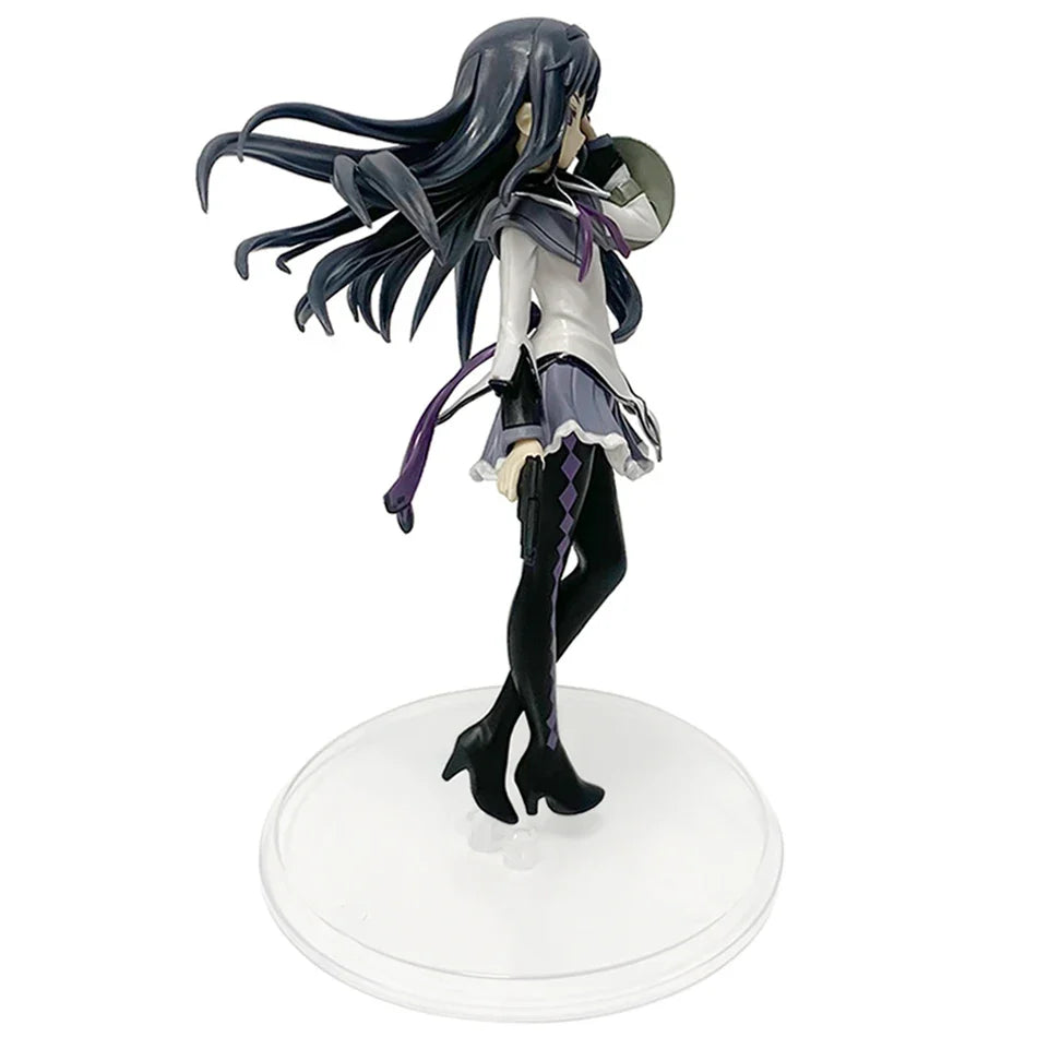 Anime Puella Magi Madoka Magica Figure 16.5cm Akemi Homura Action Figural PVC Model Collection Ornament  Holiday Gift in stock