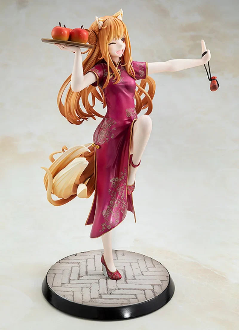 KADOKAWA Original:Spice and Wolf Holo chi-pao VER.22.7cm PVC Action Figure Anime Figure Model Toys Figure Collection Doll Gift