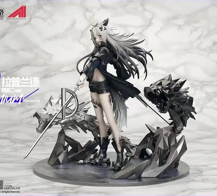 100% Original:Arknights Lapland 1/7 PVC Action Figure Anime Figure Model Toys Figure Collection Doll Gift