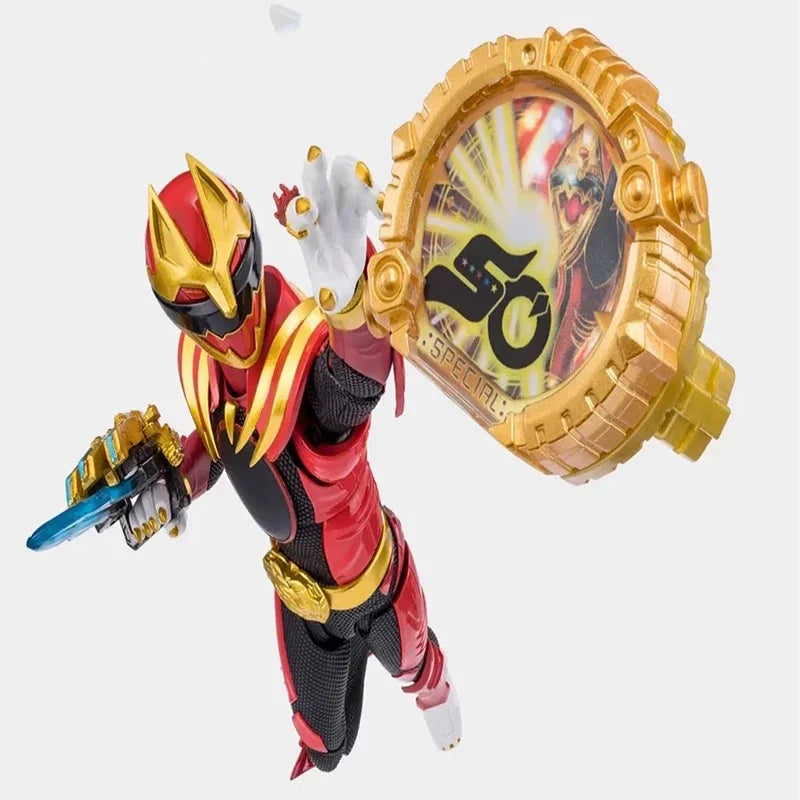 Genuine Bandai No.1 SENTAI GOZYUGER SHF GOZYUWOLF SENTAI RING LIMITED EDITION Anime Action Figures Model Figure Toy Gift for Kid