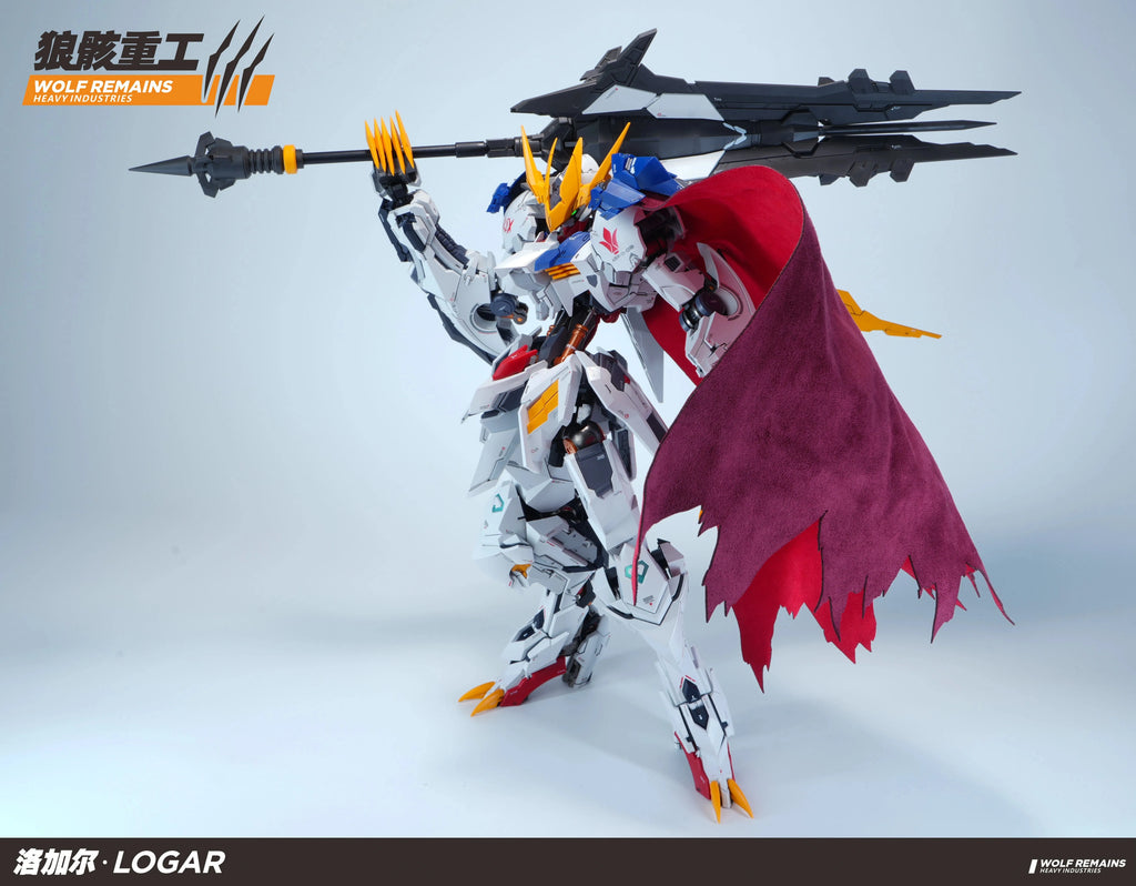 Pre-order WOLF PEMAINS HEAVY INDUSTRIES 1/60 PG LOGAR Assembly Model Kits Alloy skeleton Kits Action Figure Robot Plastic Toys