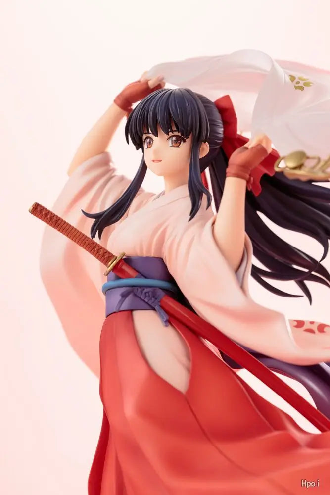 In Stock Original KOTOBUKIYA ARTFX J Sakura War Shinguji Sakura 1/8 Action Figures Models Toys Gifts Collection Ornaments