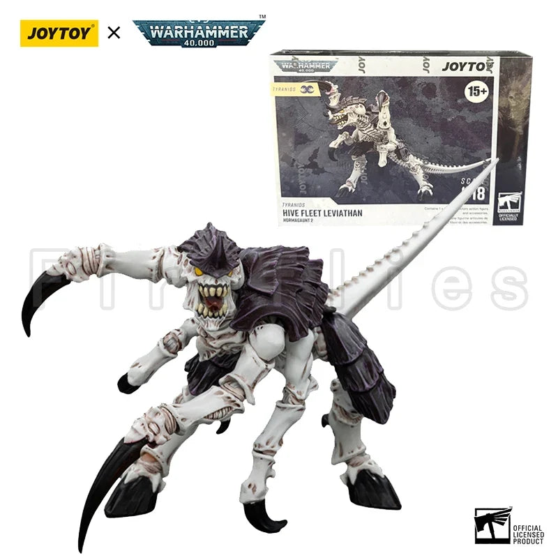 1/18 JOYTOY Action Figure 40K Tyranids Hive Fleet Leviathan Hormagaunt Termagant Ripper Anime Model Toy