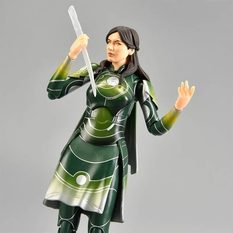 Bandai Original Genuine Eternals Model Kit Anime Figures SHF Sersi Action Figure Collection Model for Kids Toys Christmas Gifts