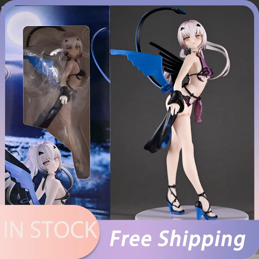 Fate Grand Order Figure Fairy Knight Lancelot Melusine Anime 21cm Girl PVC Action Figure Toy Game Statue Adult Collection Model