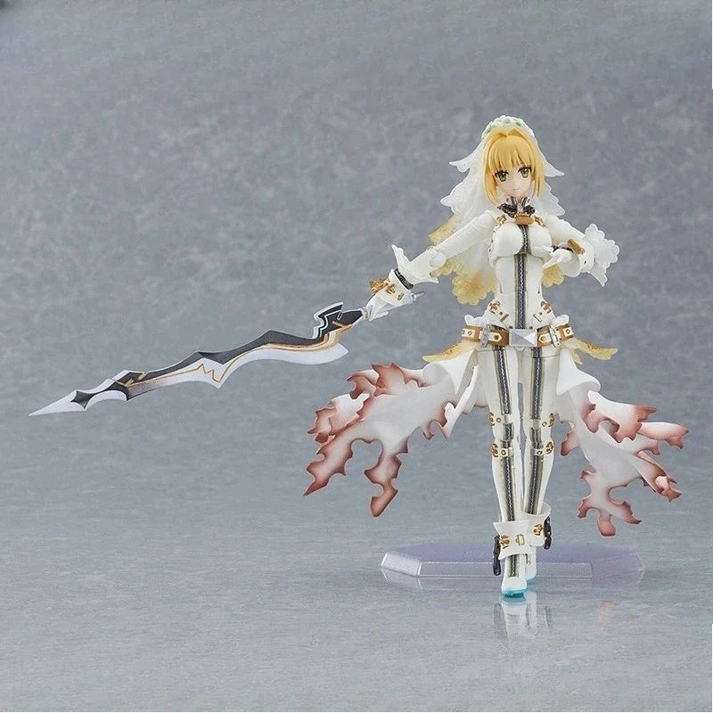 Max Original with Articulation Series Nero Claudius [Bride] Anime Action Figure Assembly Model Toys Collectible Model Ornaments