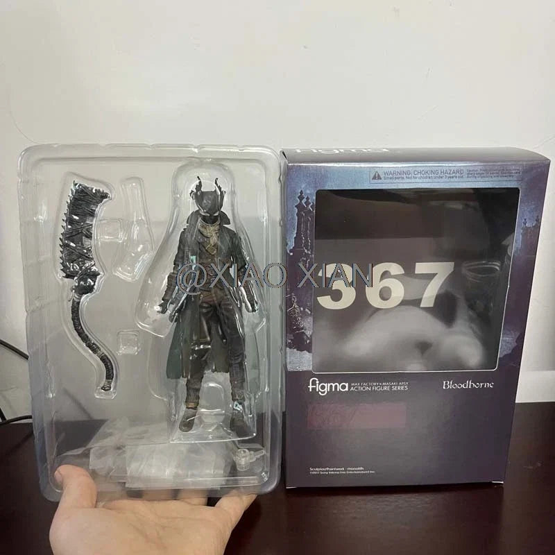 Bloodborne Figma 367 Figure The Hunters Blood Hunter Game Decoration Model Toys Action Figure Christmas Present For Child