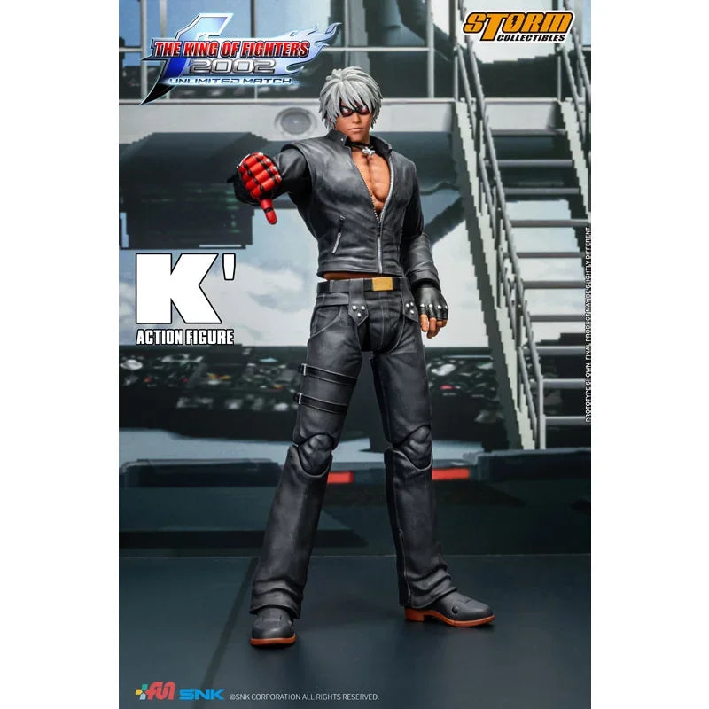 Original Storm Toys The King of Fihters 2002 Unlimited Match K In Stock Anime Action Collection Figures Model Toys