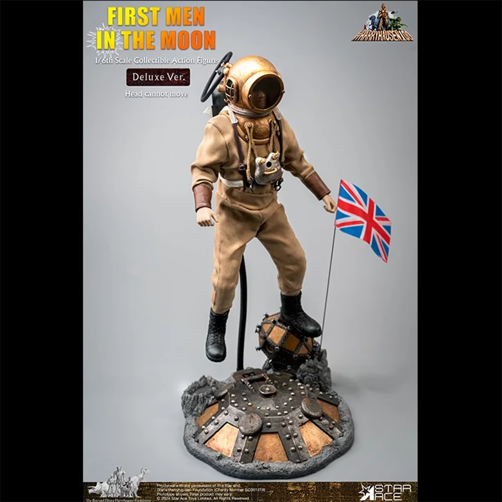 StarAce 1/6 SA0140 The First Man on the Moon Arnold Bedford Action Figure Model Toys30CM Collection Scene Decoration Gift