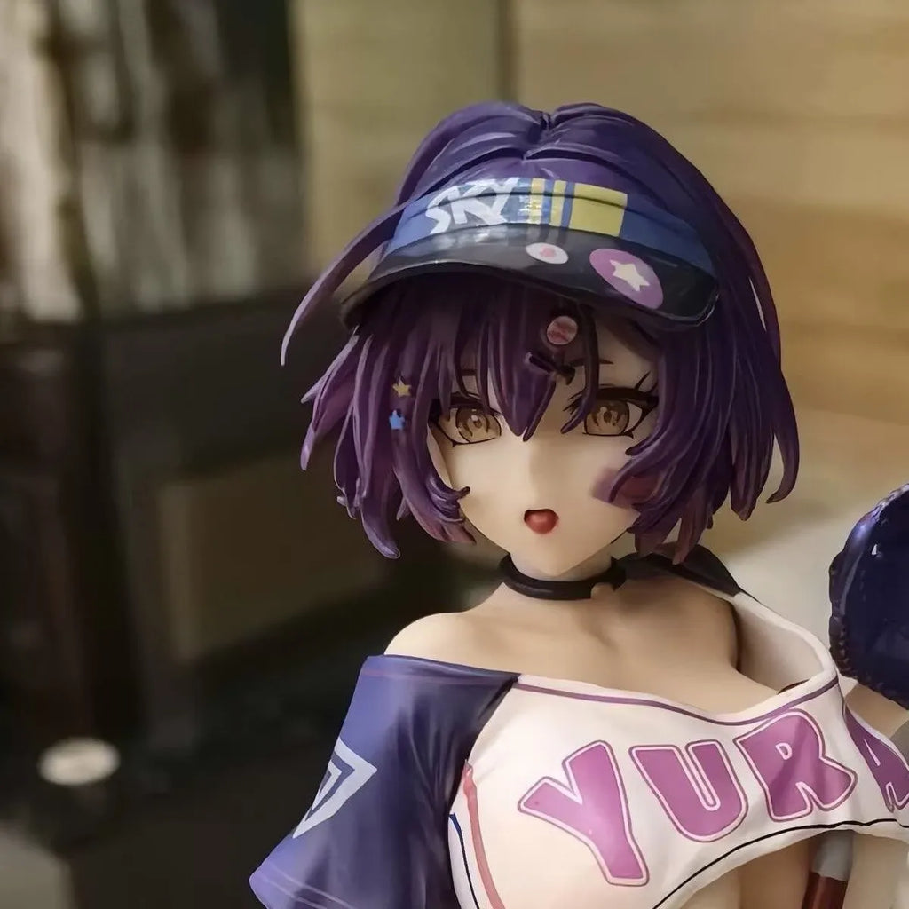 19 cm Baseball Girl Anime Figur Modell Statue Desktop Deko Ornament Sammlung Geschenk für Anime Fans Sammlerstück Display Spielzeug