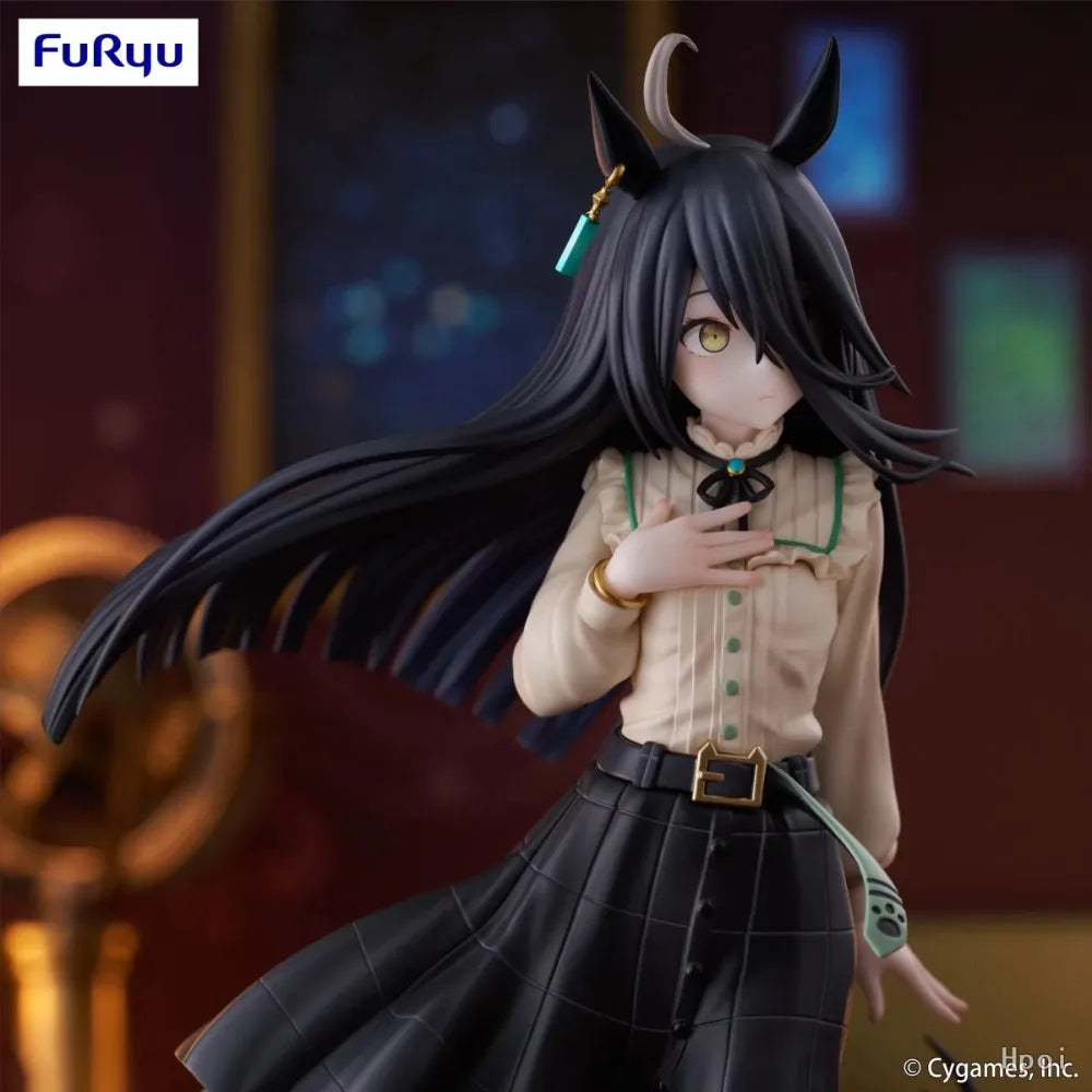 【FS】Original FuRyu Jockey Girl PrettyDerby Manhattan Café Figure Model Gift Collection