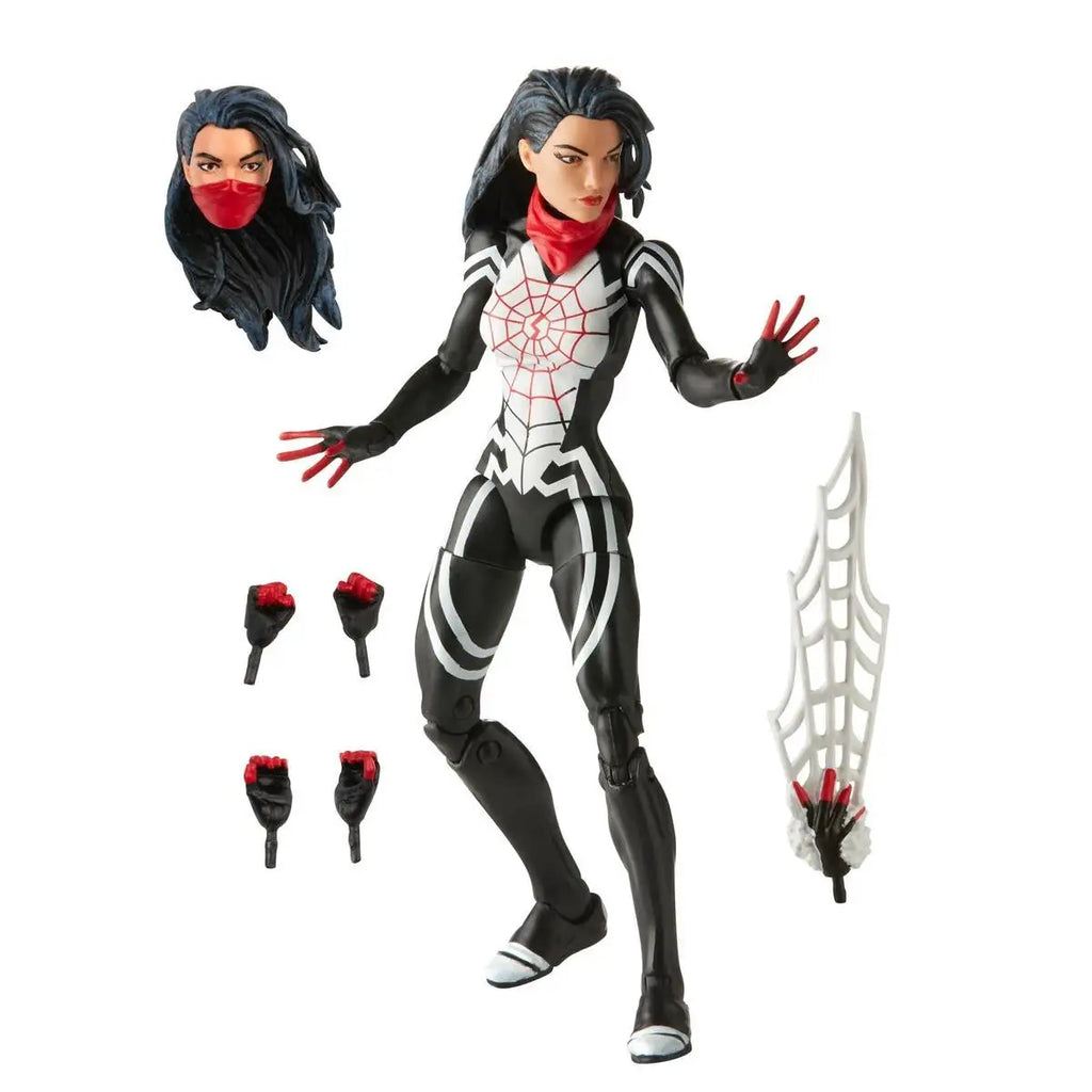 Marvel Legends Fan Vote 2020 Silk 6" Actionfigur Web Slinging Heroines Pulse Exklusiv Sammlerstücke Spielzeug Puppenmodell