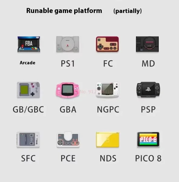 GKD Pixel2 Handheld Game Console Portable Retro Game Console 2.4" IPS Screen 640x480Ips Rk3326s Metal CNC Body Man Birthday Gift