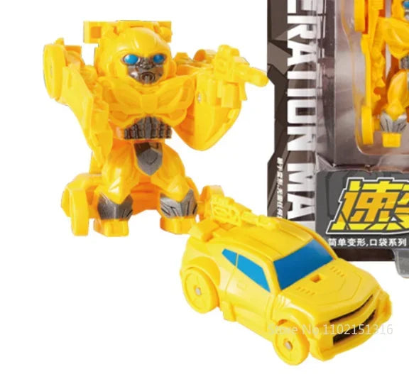 Mini Transformation Robot Kit Toys Models 2 In 1 Deformed Car Toy Robots Toys for Kids Gift  Action Figure Children Toys