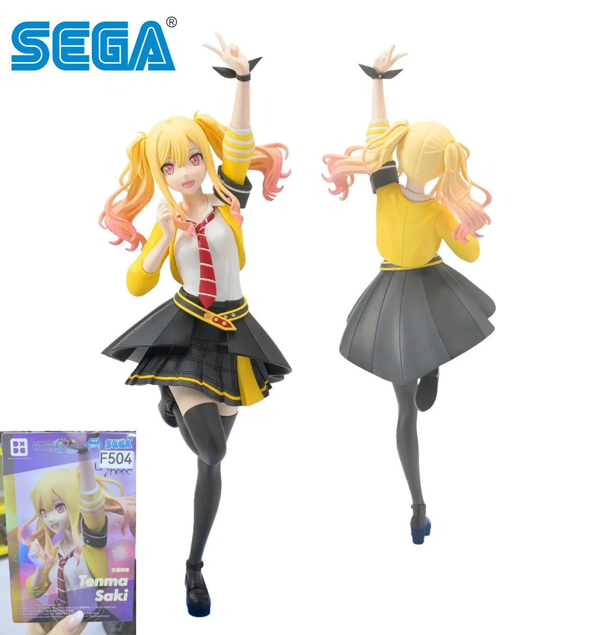 In Stock Original SEGA Project Sekai: Colorful Stage! Feat. Hatsune Miku Tenma Saki Anime Figure Action Figure Action Figure