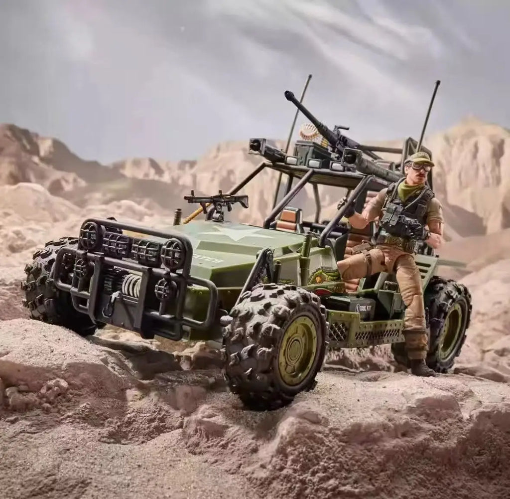 Auf Lager G.I. Joe GI Joe Classified Series 6" 171 Crankcase AWE Striker 4WD Fahrzeug SDCC Actionfigur Modell Spielzeug Hobby Geschenk