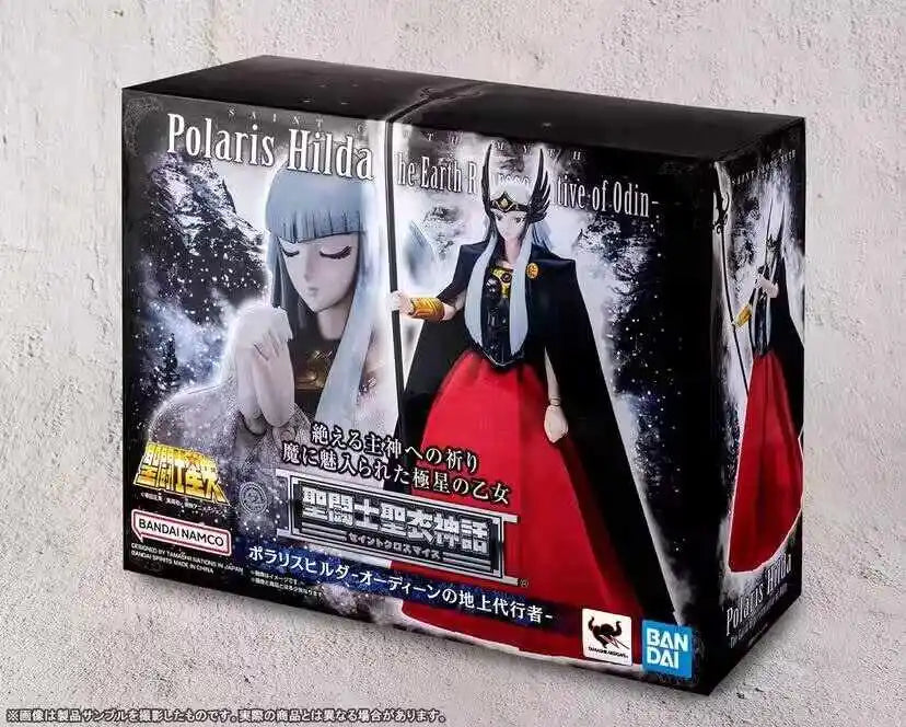 BANDAI in Stock Saint Cloth Myth Polaris Hilda Warrior Asgard Animation Action Series Figure Model Toy in Stock