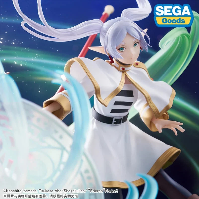 New 25cm Original Sega Figurizmα Frieren: Frieren At The End Of The Journey Of The Bud Magic Queen Ver.   Action Figurines Gift