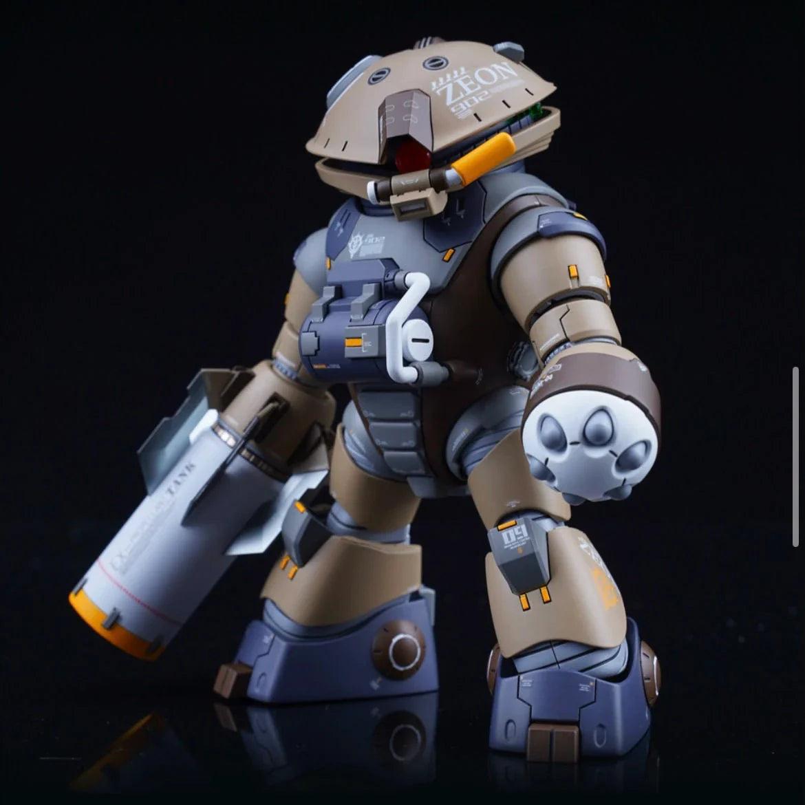 Zizeon Self-Repairing Coloring HG 44 Turtle King GK Kit ible with Gather Model Club Age 5 And above