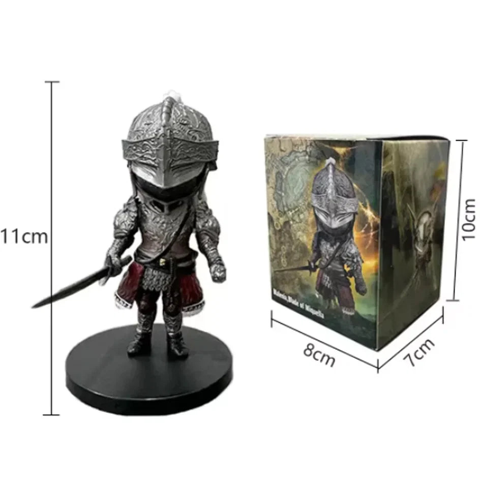 2026 In Stock Ring Gaming Q Version Mini Ranni Cat Melina Malenia The Half-Wolf Action Figure Lani Magic Ornaments Dolls