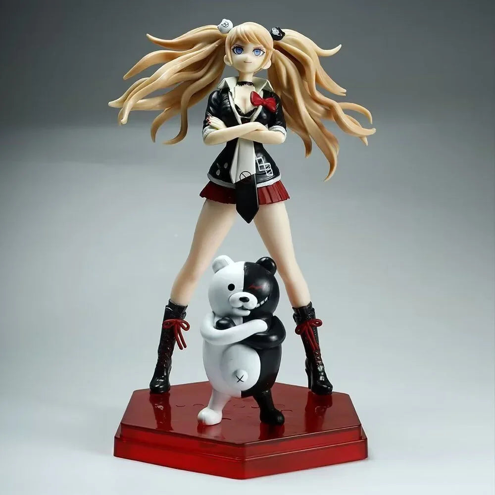 Pop up Parade Danganronpa Enoshima Junko Anime Figure Hand-Made Model Doll Ornament Collectible Action Figure Toy