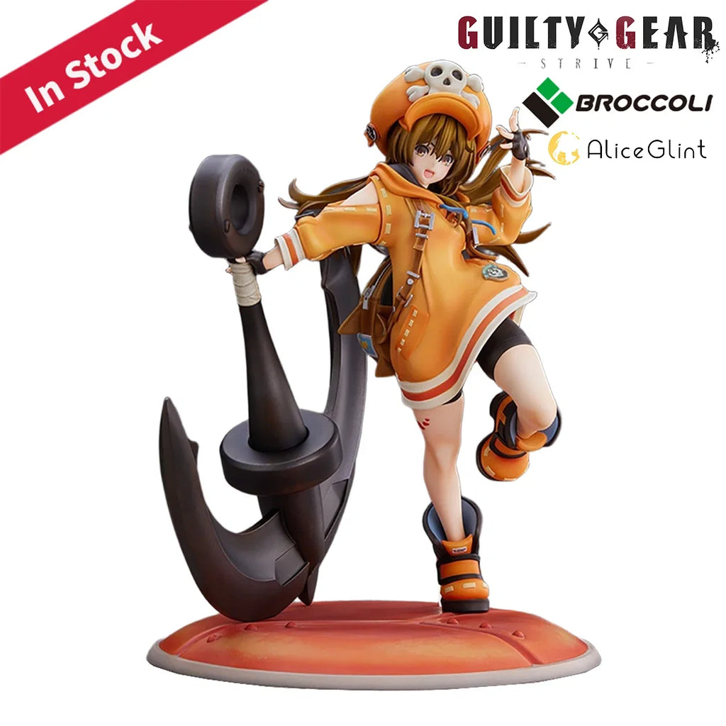 In Stock Genuine Broccoli Alice Glint Prepainted Guilty Gear -Strive- May 1/7 H=26cm Game Character Model Figure Decoration Gift