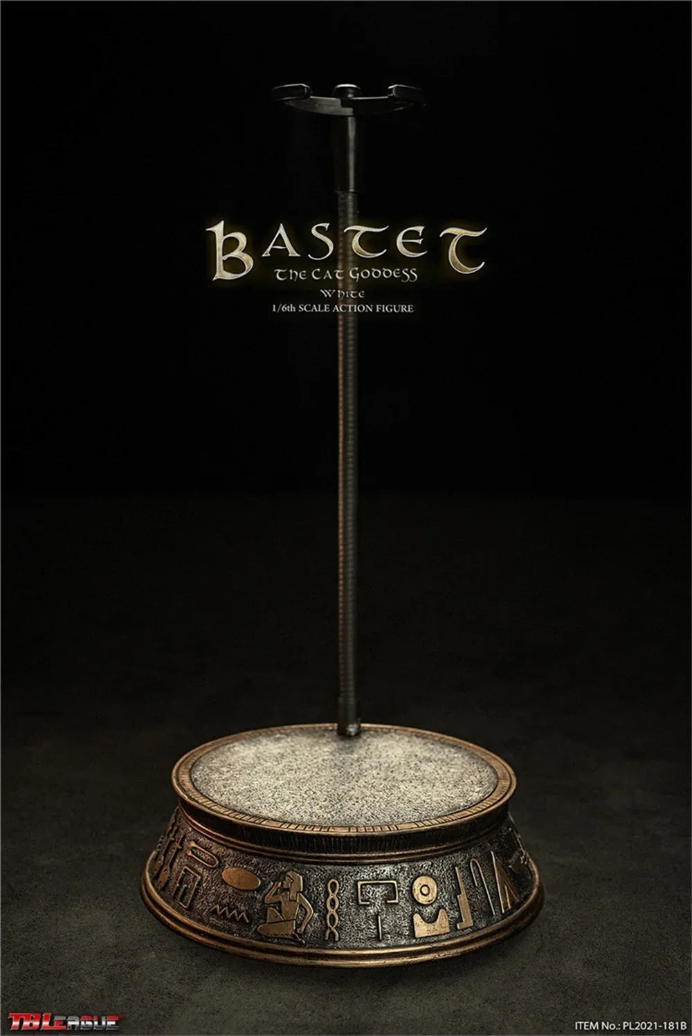 TBLeague PL2021-181A PL2021-181B 1/6th Cat Goddess Bastet Black White Version with Stand Platform Full Set In Stock For Sale