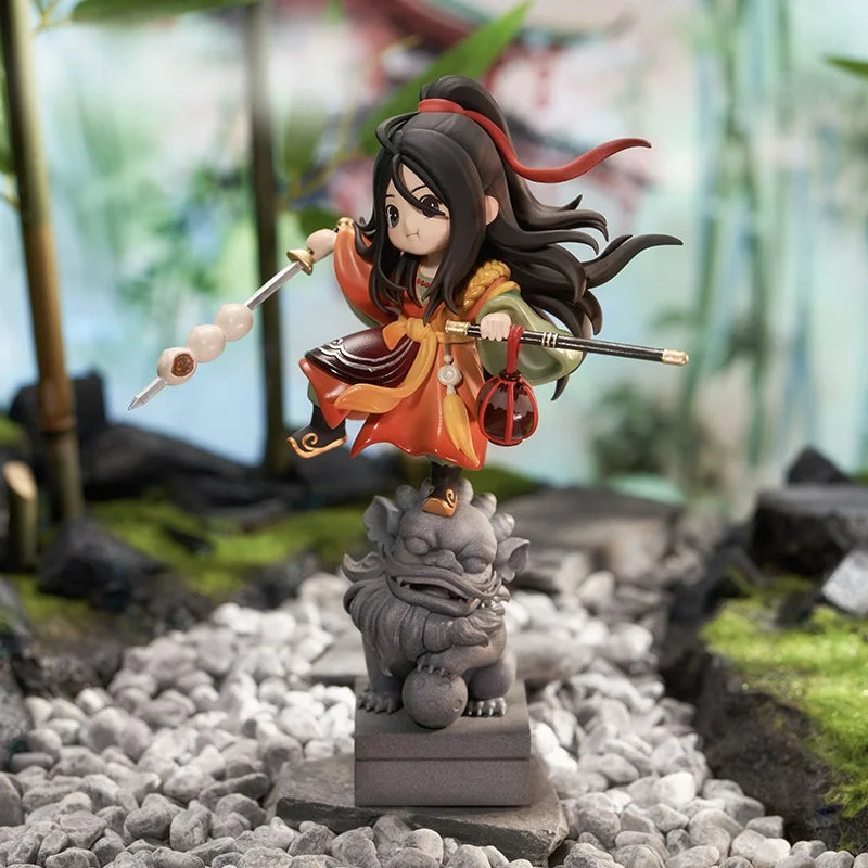 The Outcast Anime Peripherals Feng Baobao Q Version Cartoon Figure Model Desk Decorations Collectible Toys Friends Holiday Gifts