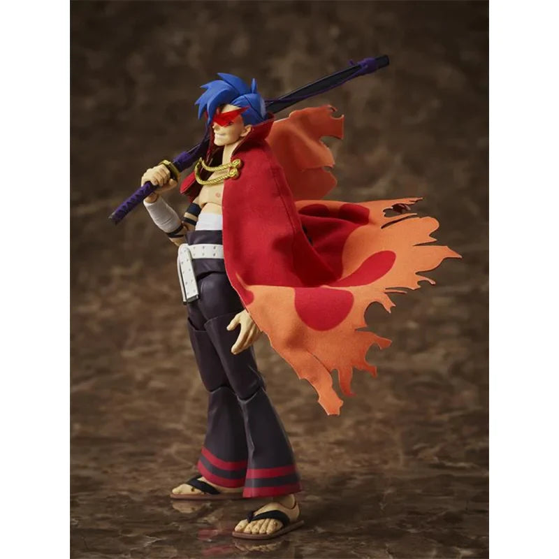 100% Original ANIPLEX BUZZmod Demon Slayer Part Tengen Toppa Gurren Lagann kamina In Stock Anime Collection Figures Model Toys