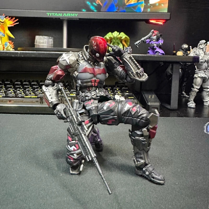 Amazing Yamaguchi Arkham Knight Red Hood Robin Jason Todd Figuarts Game Action Figure Model Toy Batman Collection Birthday Gifts