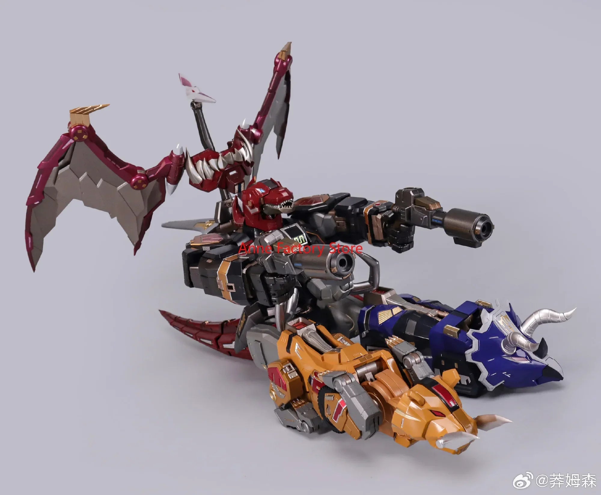 Nuevo Modelo De Ráfaga ZL-01 KO FLAMETOYS BEAST LORD Dragon Caesar Megazord Aleación Producto Terminado Modelo Figuras De Acción