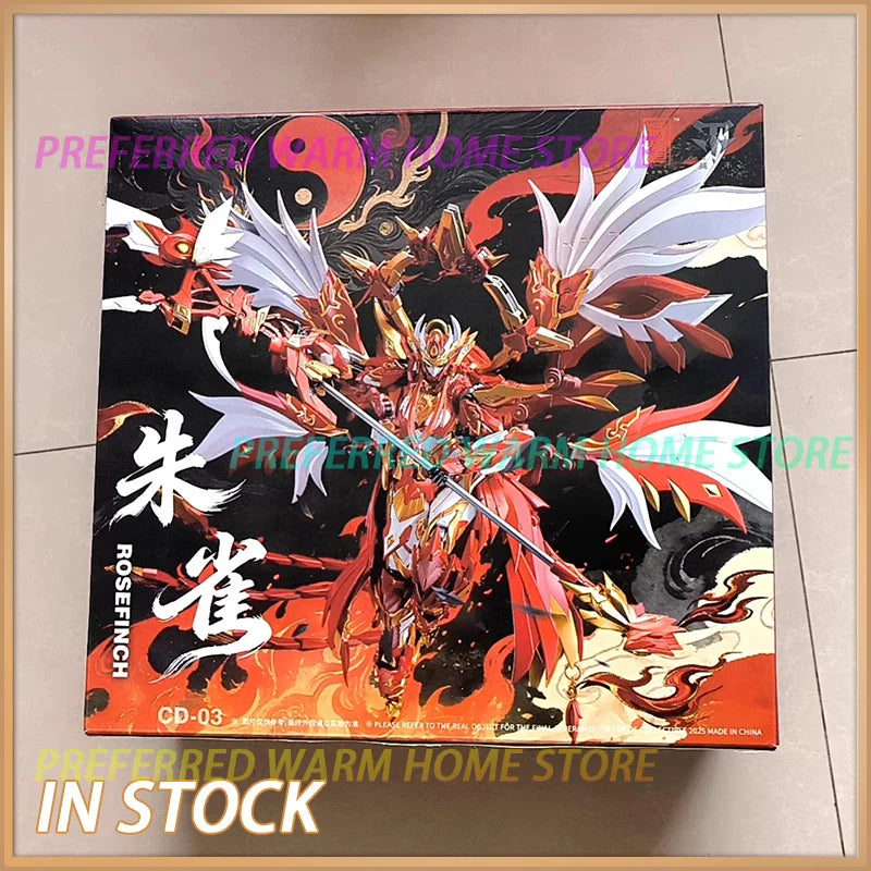 Auf Lager ZEN of Collectible CD-03 ROSEFINCH Vier Heilige Bestien Rosefinch Legierungspuppe Original Actionfiguren Sammlung Modell Spielzeug