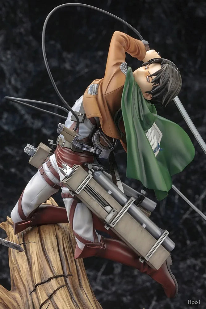 Original in Stock KOTOBUKIYA ARTFX J Attack on Titan Levi Ackerman 1/8 Figures Model Toys Gifts Collection Ornaments