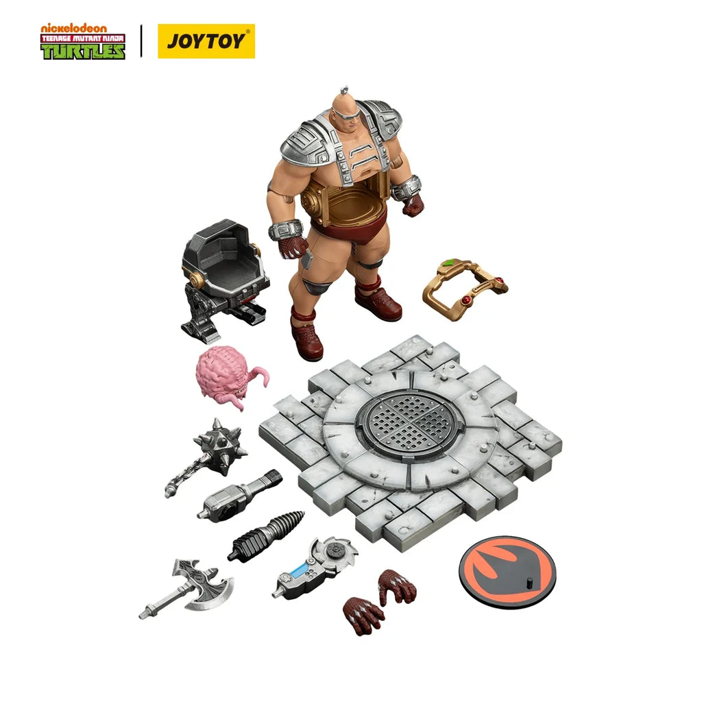 [IN-STOCK]JOYTOY TMNT 1/18 Action Figure TMNT-Krang Model