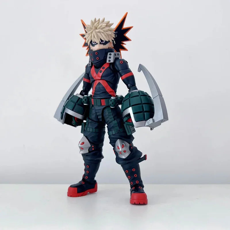 Authentic Bandai My Hero Academia Katsuki Bakugo Figure Anime Merchandise Articulated Action Toy Collectible Decorative Piece