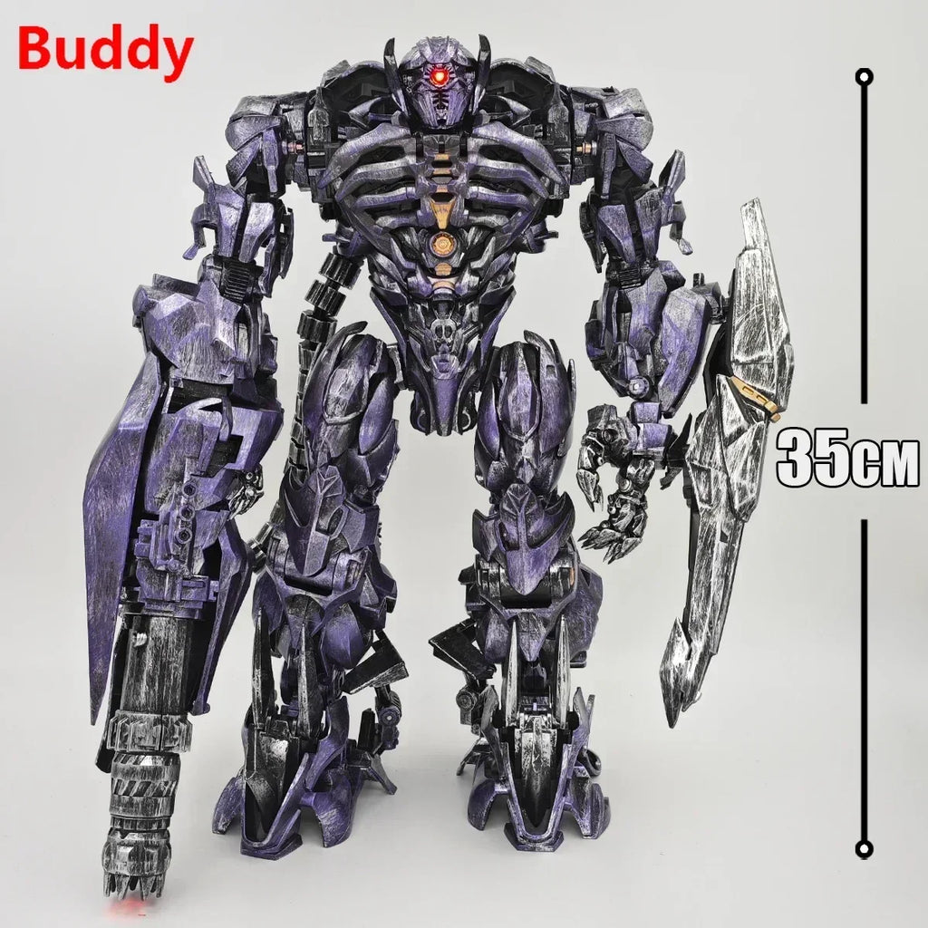 BMB Shockwave ZS-01 ZS01 Zeus Magic Transformation Universe Guardian Alloy Oversize 35CM Leader Action Figure Robot Toy in Stock