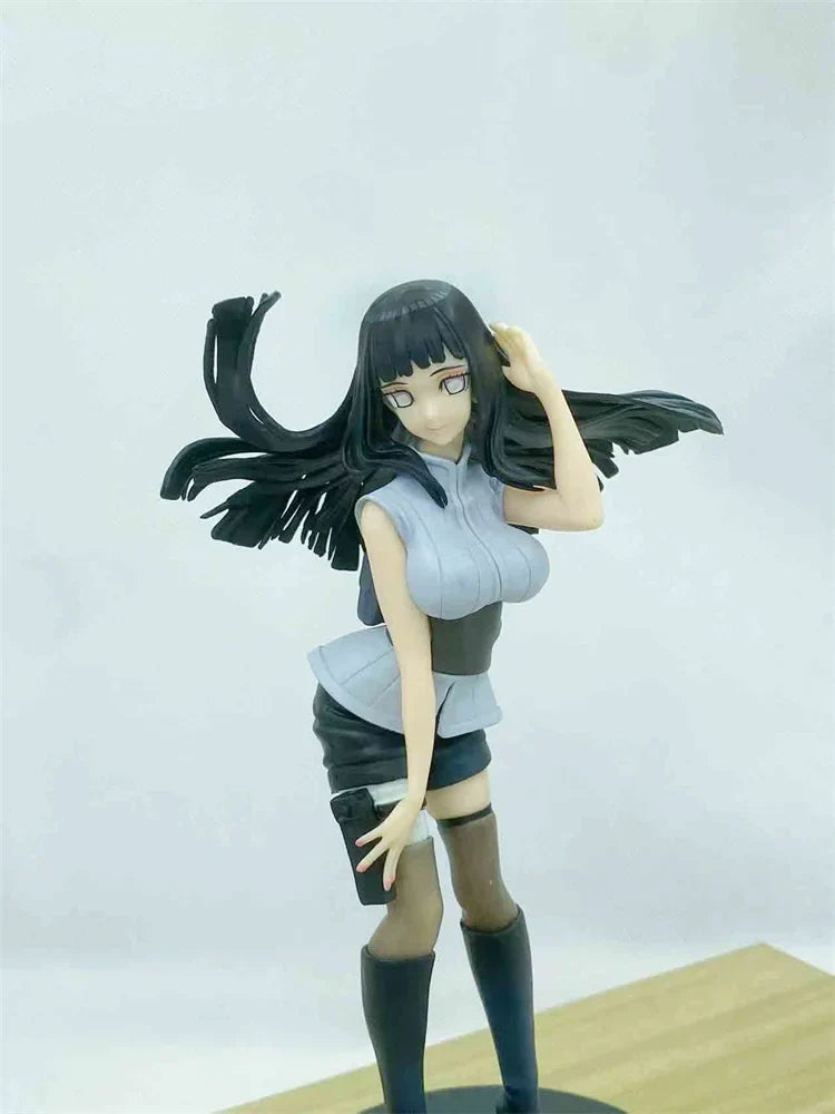 21CM Anime Naruto Shippuden Hyuga Hinata Action Figure PVC Statue Collection Model Toys Decoration Doll Ornament Gift For Kids