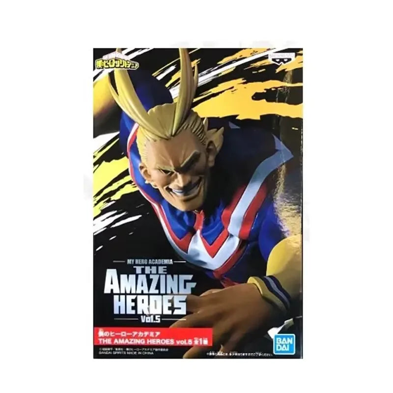 In Stock Original Bandai My Hero Academia All Might Anime Action Figures Collection Ornaments Figure Toys Birthday Gift PVC
