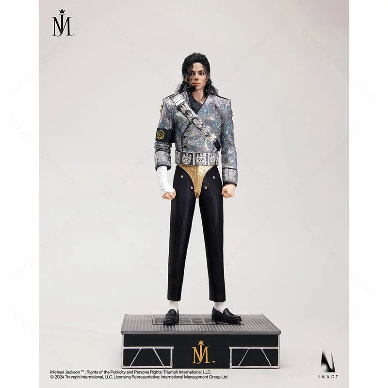 INART Studio A012 Michael Jackson MJ 1/6 Rooted Hair Deluxe Version in Stock Anime Action Collection Figures Model Toys