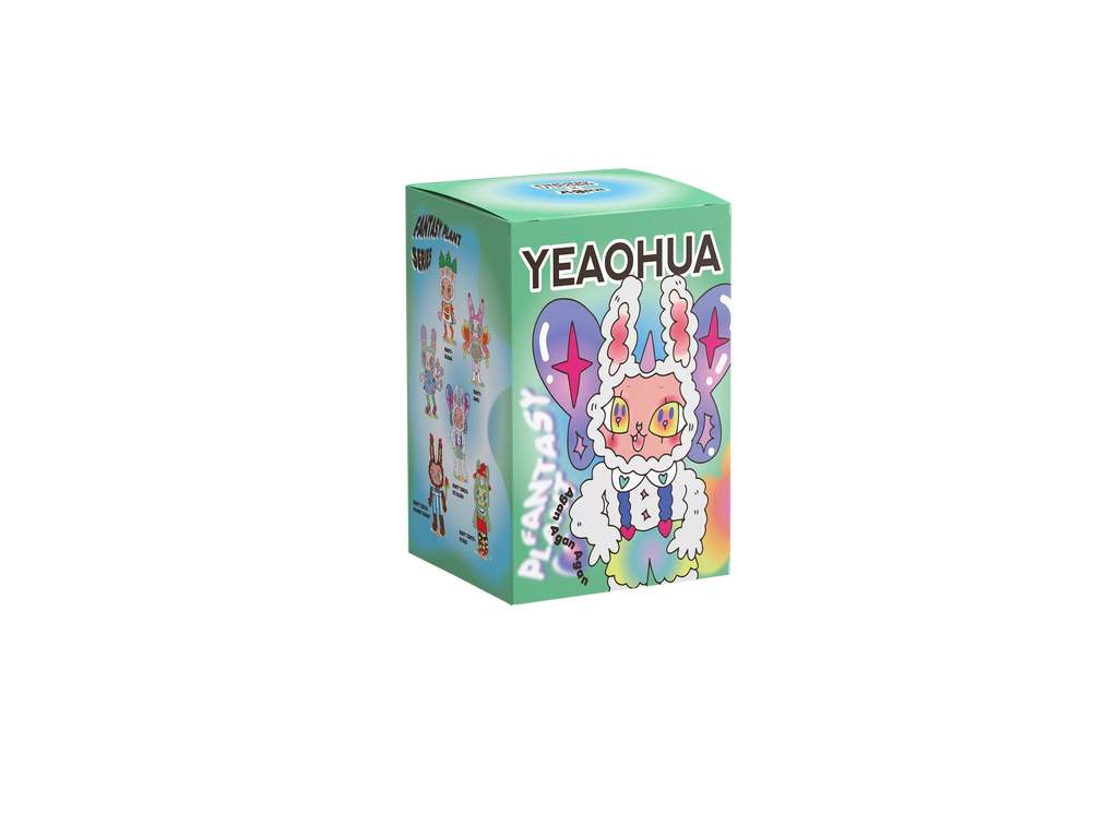 Finding Unicorn AGAN-YEAOHUA Fantasy Plant Serie Blind Box Komplettset mit 12 Mystery Box Actionfiguren Kawaii Spielzeug Geschenk