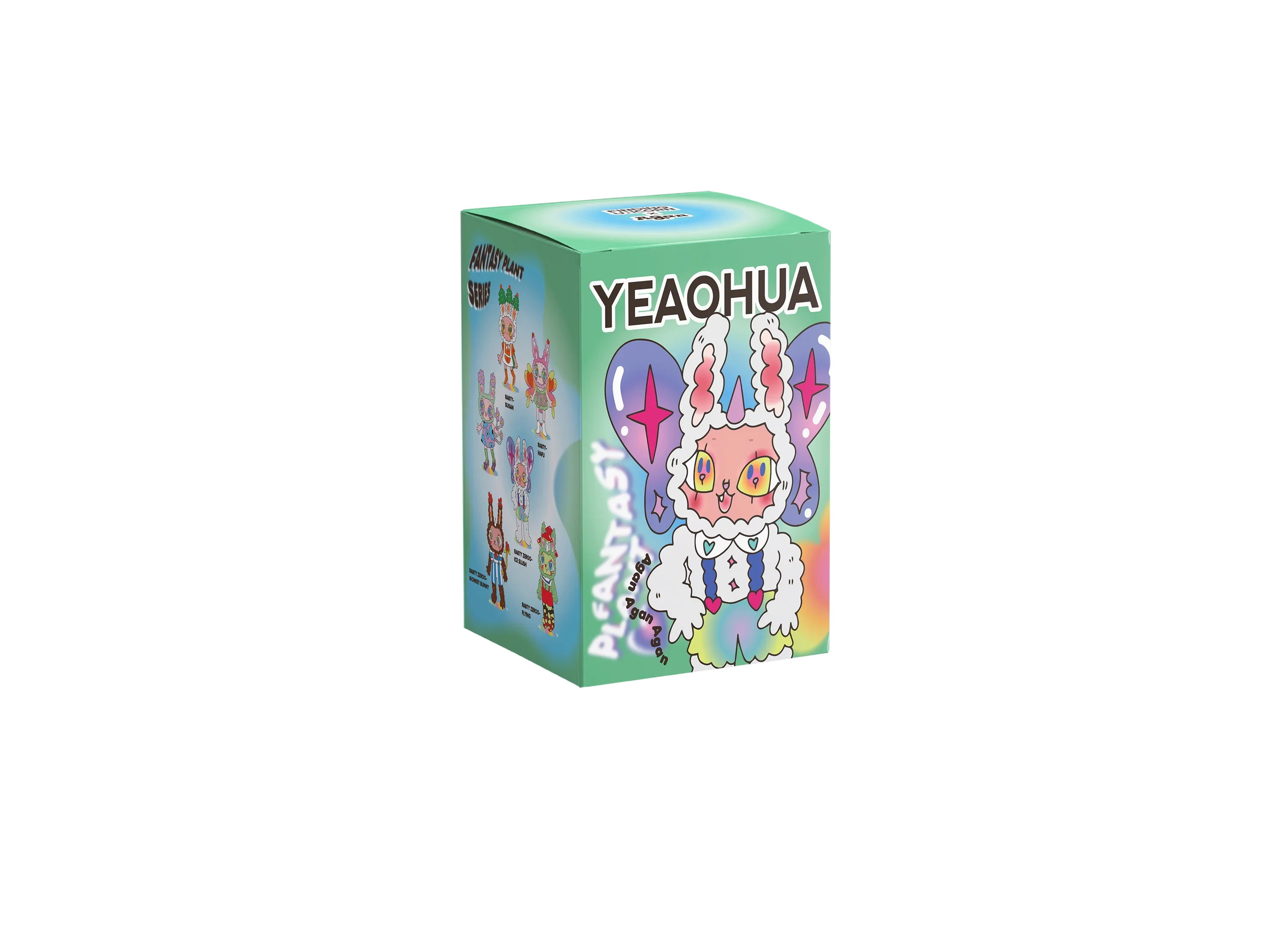 Finding Unicorn AGAN-YEAOHUA Fantasy Plant Serie Blind Box Komplettset mit 12 Mystery Box Actionfiguren Kawaii Spielzeug Geschenk