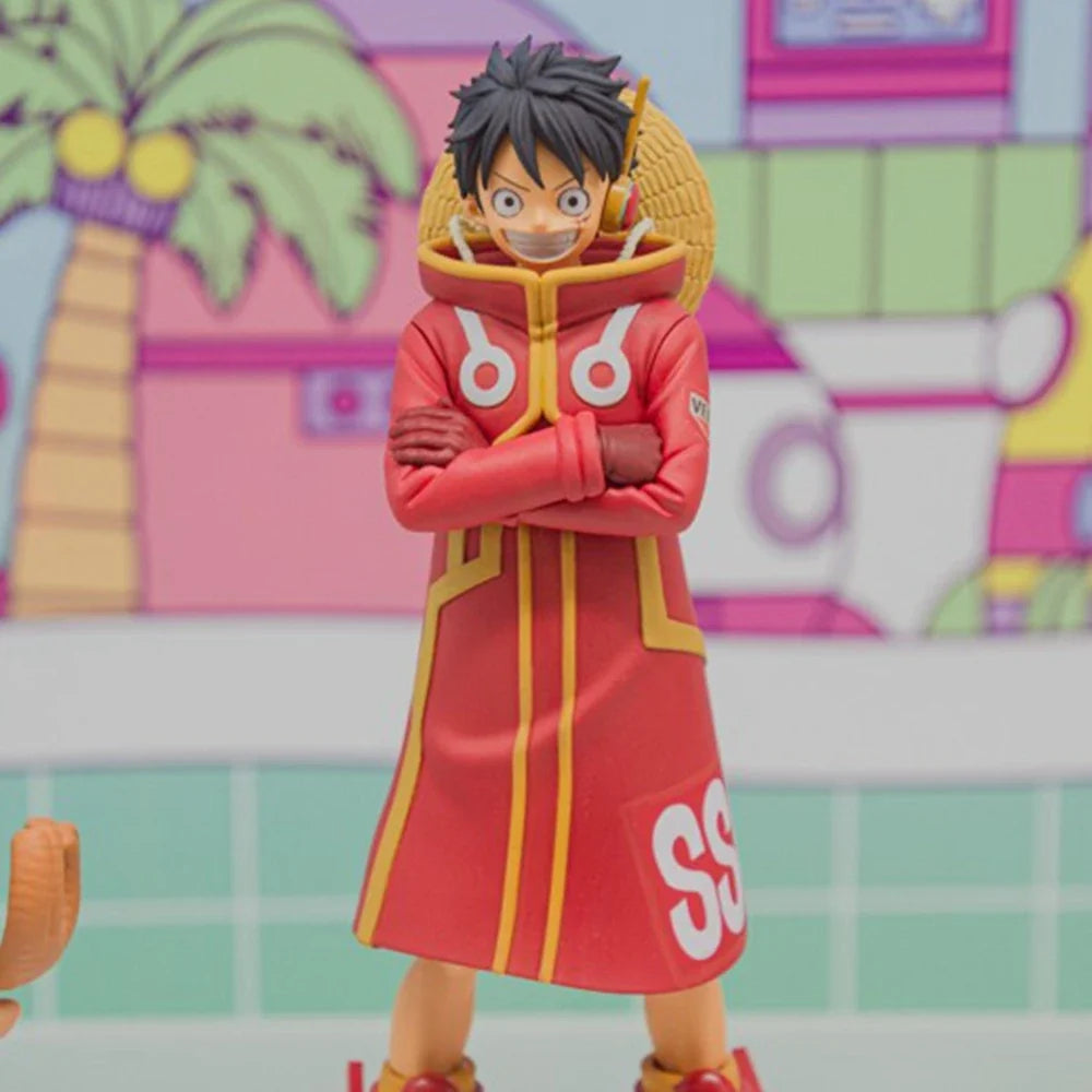 18cm Anime One Piece Zoro Figure Dxf The Grandline Series Egghead Figures Pvc Model Birthday Gift Japanese Dolls Toys Gifts chid