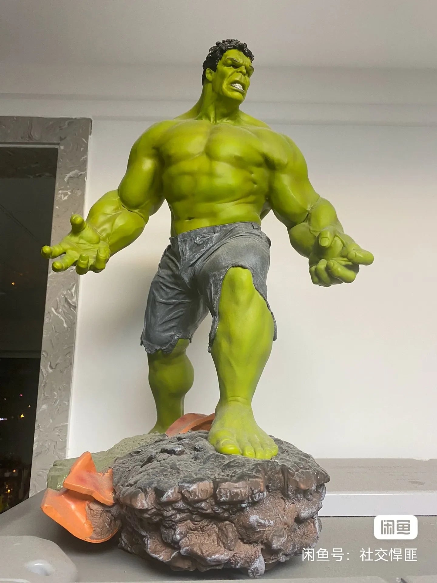 Marvel Avengers Hulk 60 cm Kunstharz Statue Modell Figur - Auf Lager Action- & Spielfiguren Sammlerstück Ornament