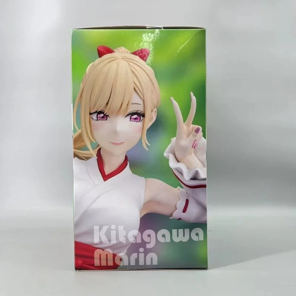 In Stock System Service Original Genuine My Dress-Up Darling Vivit Figure Kitagawa Marin Maiden Ver. Anime Girl Model Toys Gift