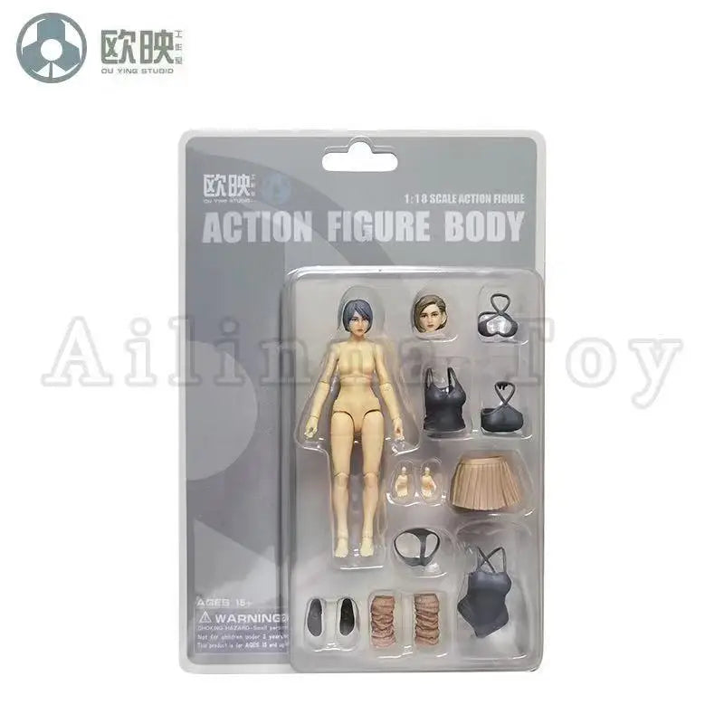 Ou Ying Studio 1/18 Planet Green Valley PGV 3.75inch Action Figure EFSA Male Female Robot Figures Anime Model
