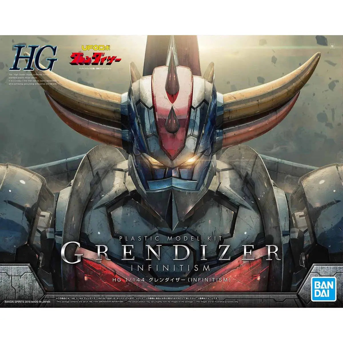 In Stock Original Mazinger Z Infinty Model Kit Anime Figures Hg Grendizer Action Figure Movable Toys Children's Cool Gifts
