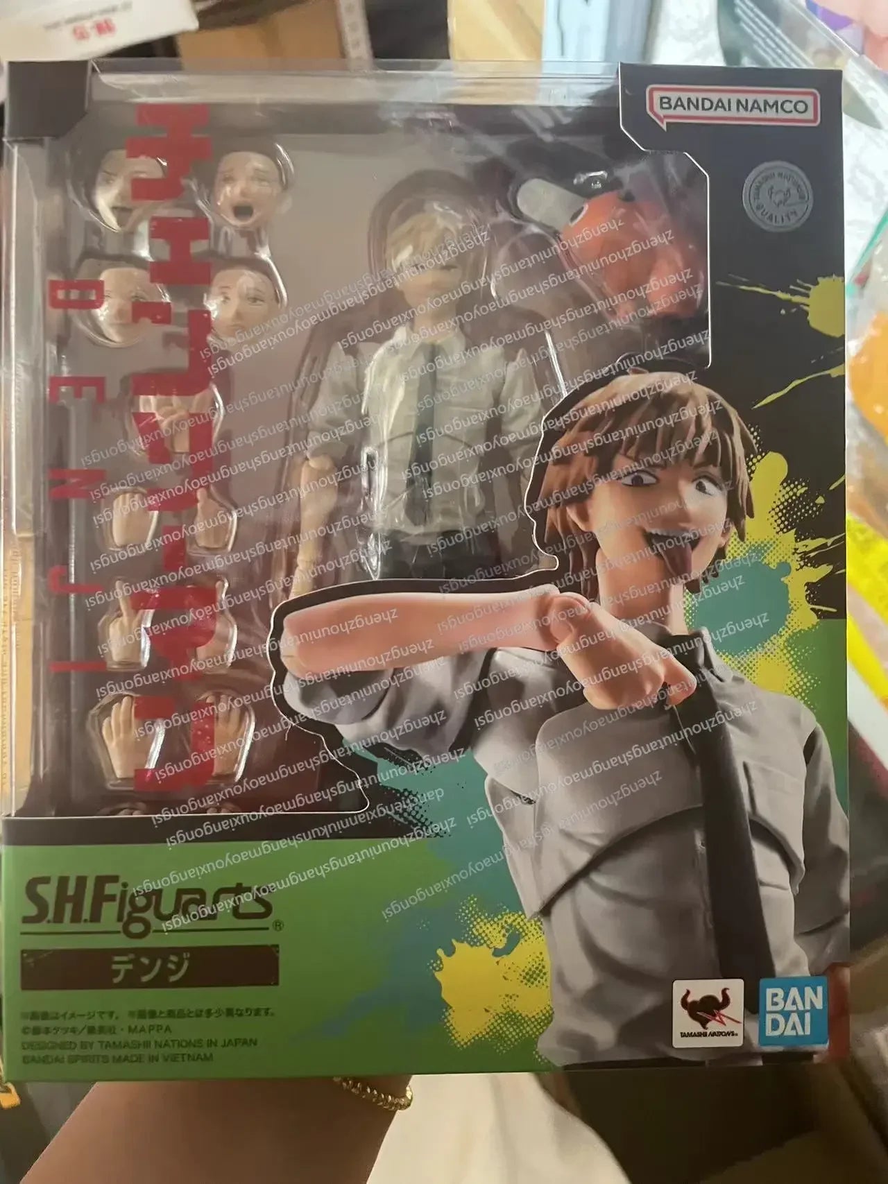 In Stock Bandai SHF Chainsaw Man Chainsaw Man Denji Pochita Normalcy Ordinary Man Costume Action Figure Collection Gift