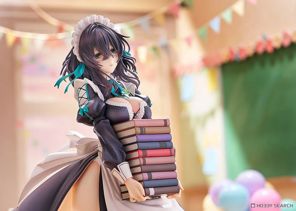 In Stock Original DMM Factory Prepainted Maid Maison Hanikami, Kanojo Wa Koi O Suru Chigami Hikage 1/6 H=285mm Figure Collection