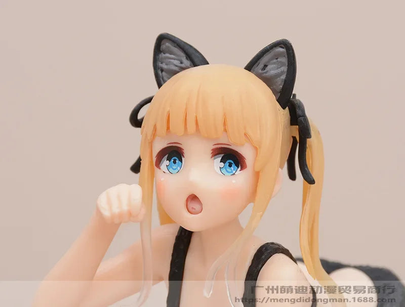 New Doll Model How To Raise A Boring Girlfriend Anime Girl Figures Eriri Spencer Sawamura Kneeling Swimsuit Car Decoration Gifts